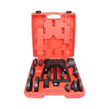 Imagem de HFS (R Master Wheel Hub Bearing Removedor & Installer Tool Kit - Conjunto abrangente de 21 peças para rolamentos de roda dianteira e traseira