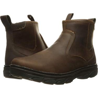 Imagem de Skechers USA Resment Korver Chukka Bota masculina, Marrom escuro, 7