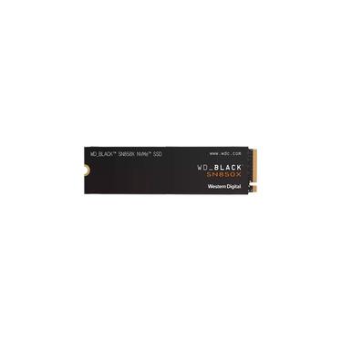 Imagem de SSD WD Black SN850X Gaming Storage 1TB, M.2 2280 PCIe GEN4X4, NVMe, Leitura: 7300 MB/s e Gravação: 6300 MB/s, Preto - WDS100T2X0E