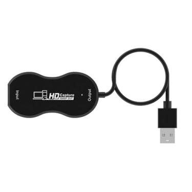 Imagem de Placa de captura de vídeo HDMI para USB 1080p, gravação via DSLR, filmadora, câmera de ação para jogos de transmissão ao vivo