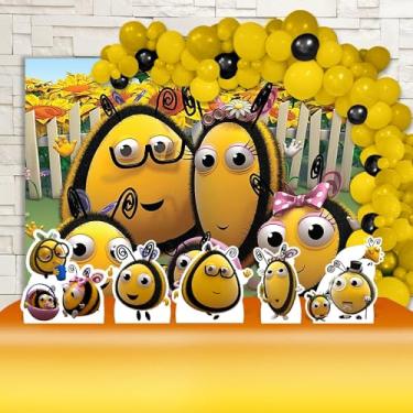 Imagem de Kit Decoração Festa de Aniversário Infantil Colmeia Feliz Abelinhas