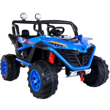 Imagem de Bang Toys Jipe Elétrico 2 Lugares 12v Recarregável Azul