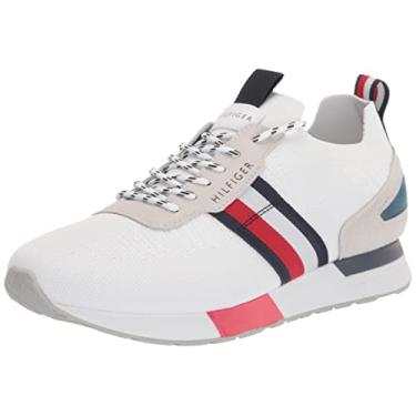 Imagem de Tommy Hilfiger Alexie Tênis masculino, Branco, 11.5