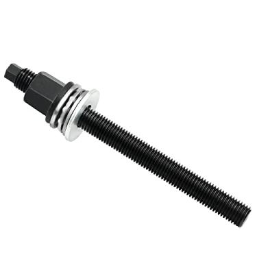 Imagem de Manivela extrator de balanceamento harmônico LS compatível com motores GM 1997 e acima LS1 LS V8, instalação de cambota polia de manivela com rolamento de impulso 551141 e planos de chave inglesa