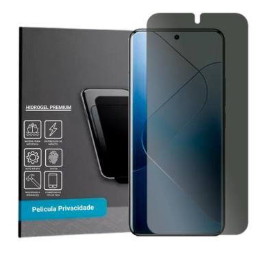 Imagem de Película Hidrogel HD Privacidade Para Xiaomi 14 Pro - GR Global Revolu