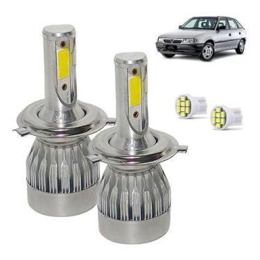 Imagem de Kit Super Led Astra 1995 1996 1997 Farol Alto e Baixo H4 20000 Lumens 