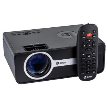 Imagem de Mini Projetor Portátil Led 2100 Lumens Betec Bt850 Hd Nativo - Betec B