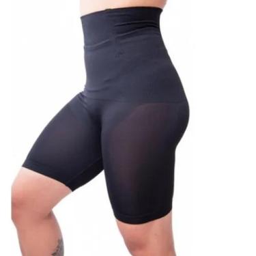Imagem de Cinta Modeladora Shorts Alta Compressão Shaper 4 Barbatana - G 29, Beg