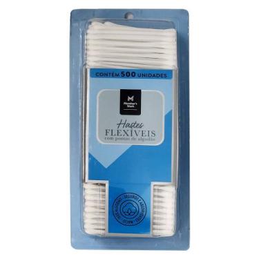 Imagem de Cotonetes Hastes Flexíveis Member's Mark 500 Unidades
