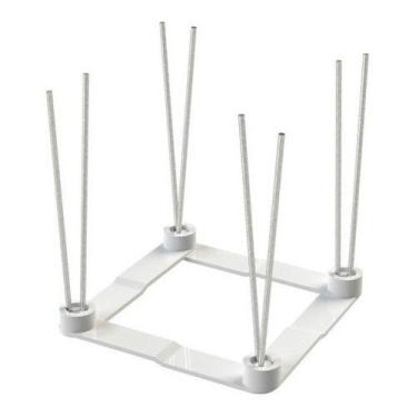 Imagem de Espículas Barreira Antipombos Fácil Instalação Afasta Espanta Pombos R