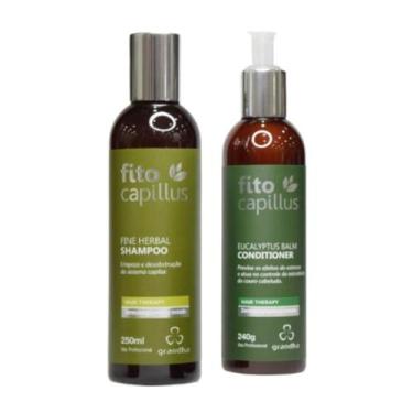 Imagem de Shampoo Fine Herbal + Condicionador Balm Fito Capillus - Grandha