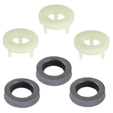 Imagem de Kit 3 Gaxetas e Apoio da Gaxeta P/ Hidrolavadora Karcher Hd585 Origina