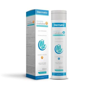 Imagem de Shampoo Dermatic Melaloe A com Melaleuca e Aloe Vera para Cães e Gatos