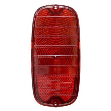 Imagem de Lanterna Traseira Chevrolet A10 C10 D10 D14 Até 1985 Lente Vermelha - 