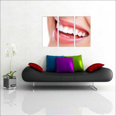 Imagem de Quadro Decorativo Dentista Consultórios Profissão Salas Decorações 3 p