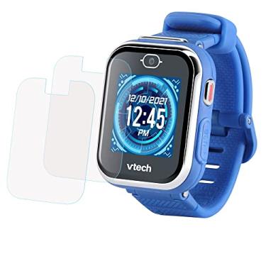 Imagem de Xcivi Protetor de tela de vidro temperado compatível com smartwatch VTech Kidizoom DX3 (pacote com 2)