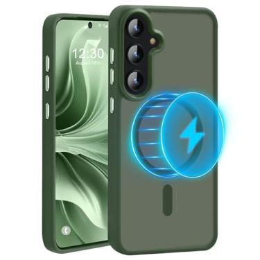 Imagem de Capa magnética para Samsung Galaxy S23 Plus-Alpine Green