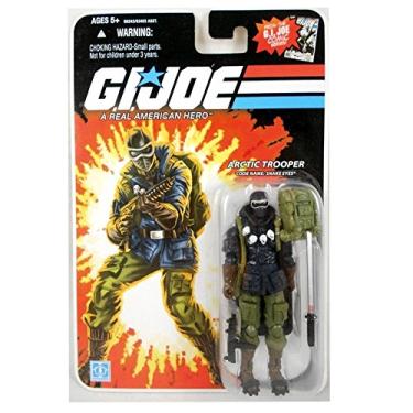 Imagem de G.I. Joe 25th Anniversary Wave 8 - Arctic Trooper Snake Eyes Action Figure