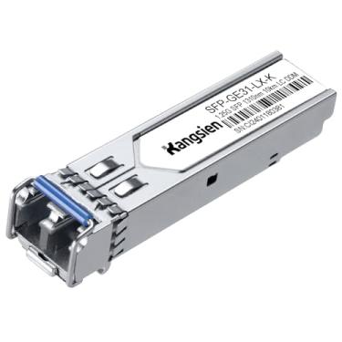Imagem de Módulo SFP LC de 1,25 G 1000Base-LX,Módulo de fibra óptica de modo único SMF de 1310 nm, até 10 km, compatível com Cisco, Ubiquiti, Mikrotik, D-Link, Netgear, Qnap, Linksys e mais (1 pacote)