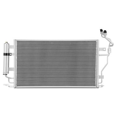 Imagem de DNA MOTORING Condensador A/C de alumínio para ar condicionado compatível com Nissan Leaf 2013-2022, NI3030174, OEM-CDS-4368