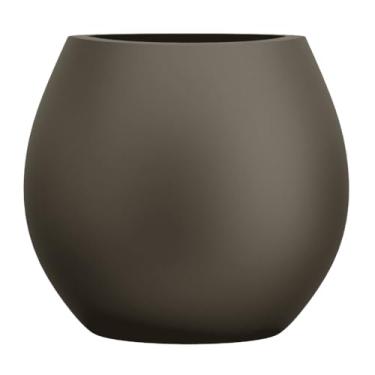 Imagem de Vaso Fibra De Vidro Decoração 40cm Estilo Vietnamita Plantas (Bronze Fosco)