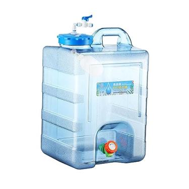 Imagem de Recipiente de água barril de armazenamento de água potável garrafa de água portátil com al?a parada automática garrafa de água transportadora jarro de, 20L/813(24L)