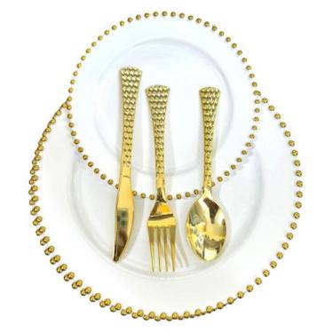 Imagem de Descartável Luxo 6 Prat 6 Fac 6 Garf Refe 6 Colher Sobremesa -  ARCÓLO