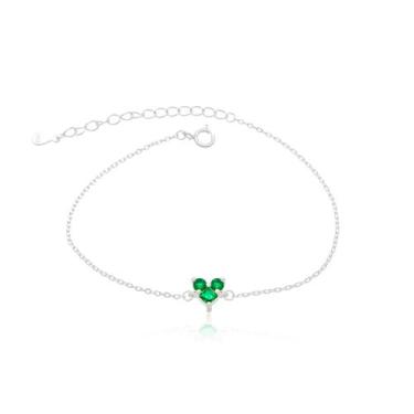 Imagem de Pulseira Minimalista Três pontos de Luz Prata 925 - Atraktiva Joias, V