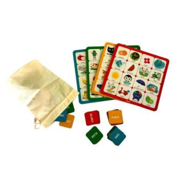Imagem de Bingo De Palavras E Figuras - Jogo Bingo Infantil - Babebi