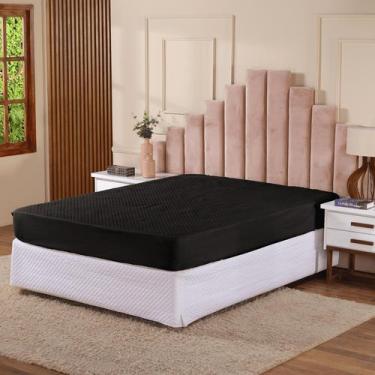 Imagem de Protetor de Colchão Casal Queen 100% Impermeavel C Elastico - Serena D