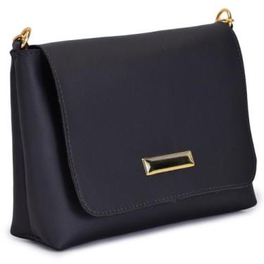 Imagem de Bolsa Feminina de Mão e Transversal Preto - Bellasoph