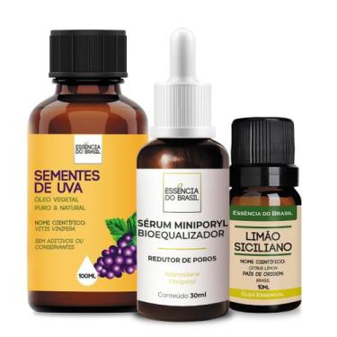 Imagem de Kit Revitalização: Sérum Miniporyl + Óleo Sems. Uva + Limão - Essência