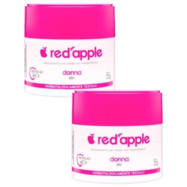 Imagem de Kit 2 Desodorante Em Creme Donna 55G - Red Apple