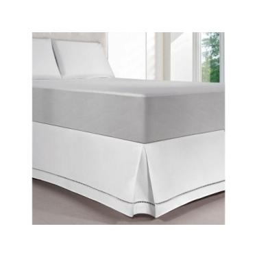 Imagem de Saia para Cama Box Casal Kacyumara - Suave Ponto Palito