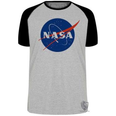 Imagem de Camiseta NASA Blusa Plus Size extra grande adulto ou infantil - Empóri
