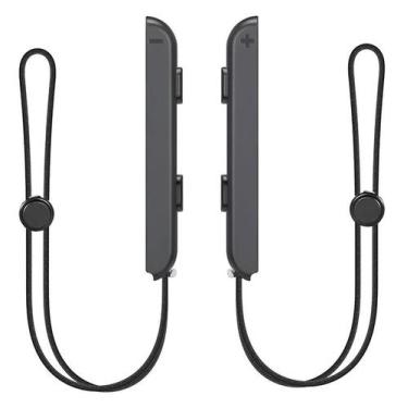 Imagem de Par Strap Para Controle Joy-con Switch E Oled Pulseira Preto - GT