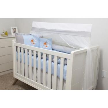 Imagem de Kit de Berço Encanto 07 Peças - Bebê & Enxoval, Raposinha Astronauta