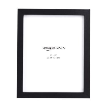 Imagem de Porta-retratos para fotos Amazon Basics 8x10" preto (pacote com 2)