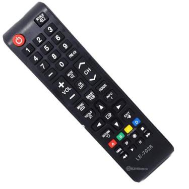 Imagem de Controle Remoto Compatível Para TV Samsung Com Botão Futebol - SK7028 