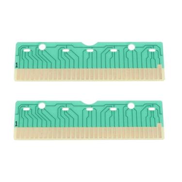 Imagem de eMagTech 2 peças PCB placa mãe GBA slot para console placa de circuito compatível com Nintendo DS Lite Slot-2 acessórios de console de jogos