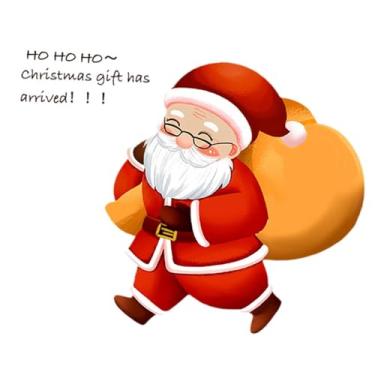 Imagem de XLWLLNJ Adesivo de banheiro e vaso sanitário, decalque de parede de Natal, adesivo de parede de Natal, adesivo de janela de Natal para feriado, Style C