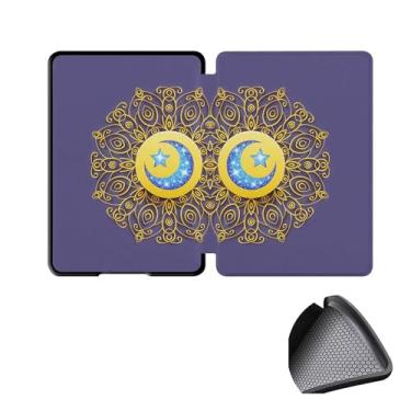 Imagem de GUKSRASO Capa para o Kindle Paperwhite e Kindle Colorsoft Signature Edition (7", 12ª Geração, Release 2024), PU e TPU Soft Traseiro com a Função Automotor/Sleep