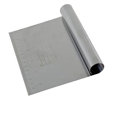 Imagem de Kit 10 Pçs Espátula Culinária P/Auxiliar na Cozinha Confeitar Bolo Raspador Chocolate Cortador Massas