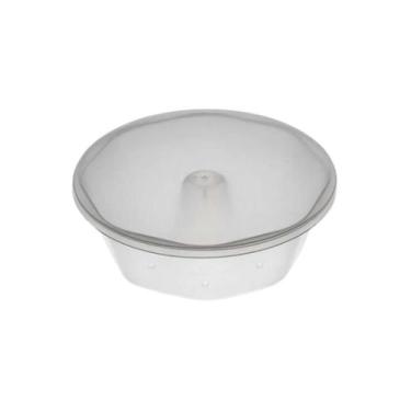 Imagem de Forma Pudim Pequena Plastilânia Forno Microondas C/20 Unids - PLASTILA