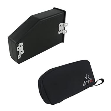 Imagem de Bolsa de ferramentas de plástico para motocicleta e bagagem de viagem para R1250GS Adventure R1250 R 1250 GS Adv R1200GS LC 2013-2021 2019 caixa de ferramentas com suporte para motocicleta (caixa de