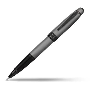 Imagem de Cross Bailey Caneta esferográfica recarregável apresentada em uma caixa de presente premium - ponta média, tinta preta, cinza fosco