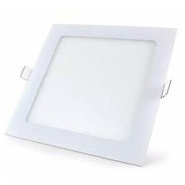 Imagem de Plafon Led Embutir Quadrado 24W 4100K Leitoso Blumenau, Branco