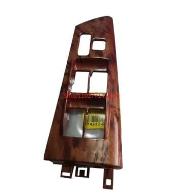 Imagem de 4Pcs Quatro Portas Compatível Para TOYOTA COROLLA SED LE 2004 2005 2006 2007 2008 Acessórios Para Carro Janela De Vidro De Madeira Interruptor De Janela Serve