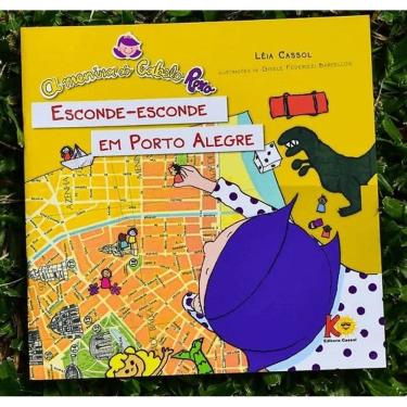 Imagem de A Menina Do Cabelo Roxo Esconde-Esconde Em Porto Alegre- Leia Cassol