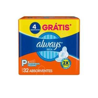 Imagem de Absorvente Always Super Proteção Cobertura Seca com Abas Leve Mais por